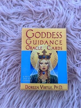 Doreen Virtue Goddess Guidance Oracle Cards - Gilded Edges